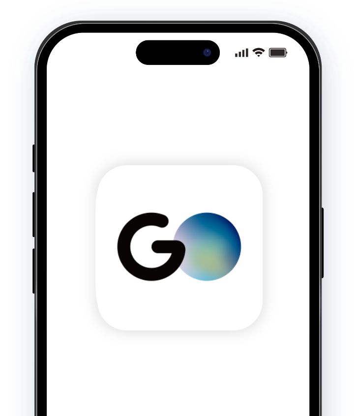 「GO」アプリのイメージ